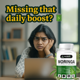 Parnik Naturals Moringa Capsules 60 – Ayurvedic Vegan Herbal Supplement for Immune Support, Energy Boost, Detox & Weight Management – Non-GMO, Gluten-Free