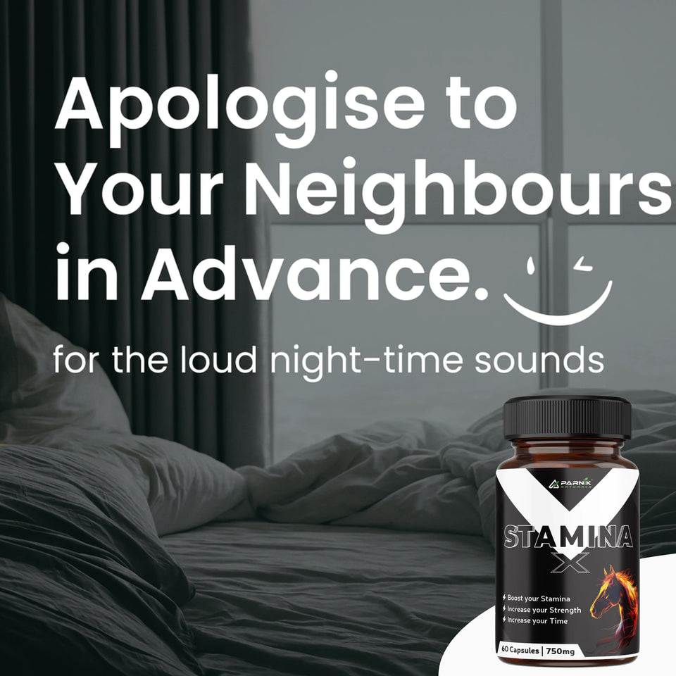 Parnik Naturals Stamina+ for Men 750mg – Energy, Strength & Testosterone Booster – Ayurvedic Performance Supplement – 60 Vegan Capsules